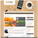 Deskmag Joomla Scrapbook Template