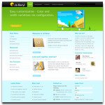 JA Beryl Joomla Web 2 0 Customizable Template