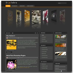 JA Labra Joomla 3D Slideshow Template