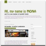 JA Mona Joomla Refreshing Template