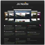 JA Norite Joomla Grid K2 Template