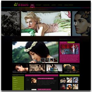 JA Quartz Joomla Fashion Show Template