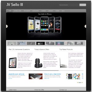 JV Sello III Joomla Technology Template