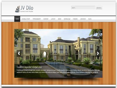 JV Dilo Joomla Corporate Template