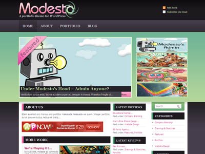 Modesto WordPress Premium Theme
