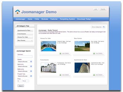 Joomla Real Estate Component
