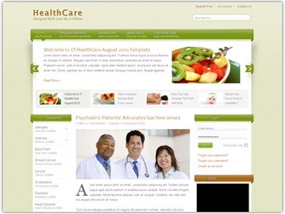 IT HealthCare Joomla Template