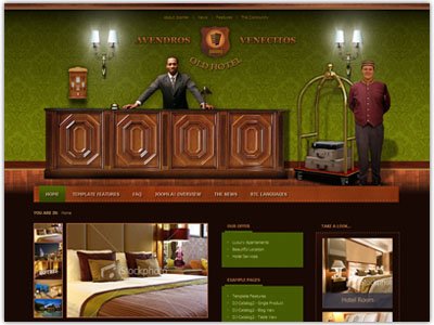 JM Hotel01 Joomla Restaurant Template