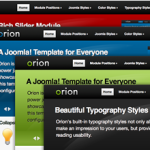 Orion Joomla Template Colors