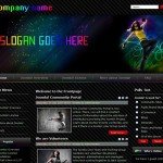 DJ Club01 Joomla Music Template