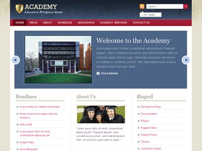 Academy Wordpress Educational Theme