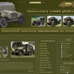 DJ Military Cars Joomla Template