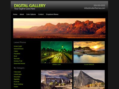 Digital Gallery Wordpress Theme