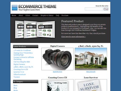 Ecommerce WordPress Online Store Theme