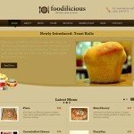 Foodilicious Wordpress Cafe Theme