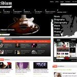 Iridium Drupal Music Theme