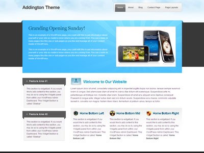 Addington Business WordPress Theme