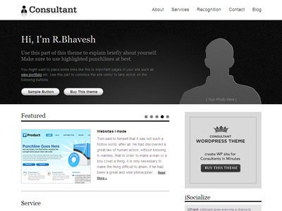 Consultant Wordpress Business Theme