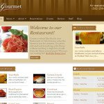Gourmet Wordpress Coffee Shop Theme