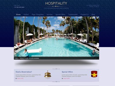 Hospitality Wordpress Hotel Theme