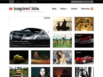 InspiredBits Wordpress Photo Gallery Theme