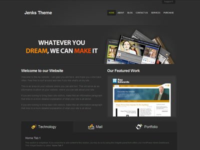 Jenks Business WordPress Theme