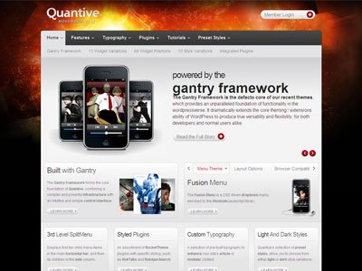 Quantive WordPress Movies Theme