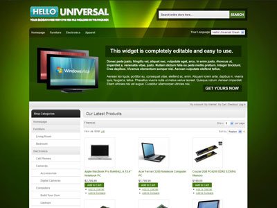 HelloUniversal Magneto Virtual Products Theme