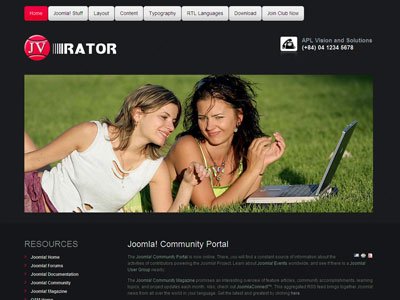 JV Rator Joomla Business Template