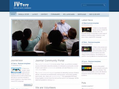 JV Tery Joomla Education Template