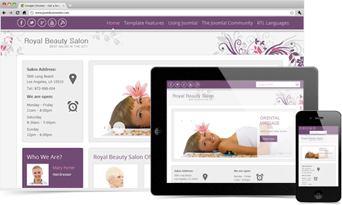 JM Royal Beauty Salon Responsive Theme