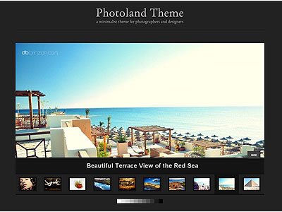 Photoland Wordpress Photographer Theme