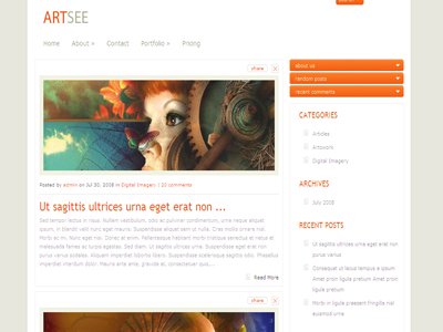 ArtSee Wordpress Portfolio Theme