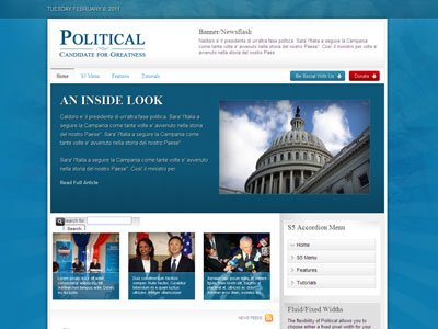 Political Wordpress Government Theme
