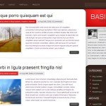 Basic Wordpress Traditional Blog Style Theme