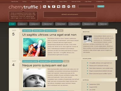 CherryTruffle Wordpress Fresh Blogs Theme