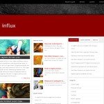 Influx Wordpress Single Theme