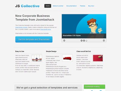 JS Collective Joomla 1.6 Corporate Template