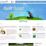 ZT Golf Sport Joomla Template