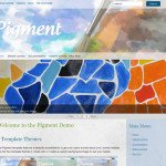 Pigment Joomla Digital Painting Template