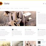 Clarity Wordpress Minimal Portfolio Theme