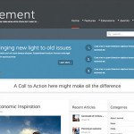 Element Joomla Magazine Template