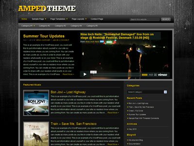 Amped Child Music Video Theme