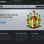 JooMedia Joomla Dark Black Template