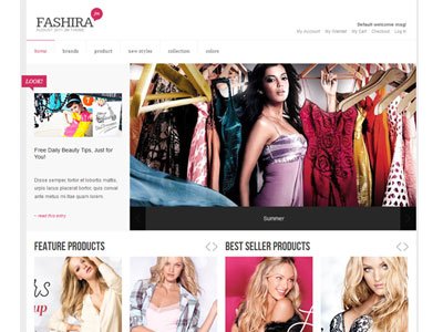 JA Fashira Magento Fashion Store Theme