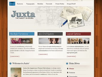 Juxta Drupal Magazine Theme