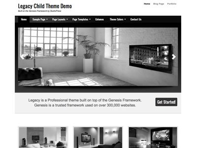 Legacy 1.0 Child Wordpress Theme