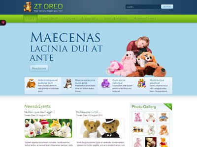 ZT Oreo Joomla Toys Shop Template