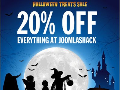 JoomlaShack Products Halloween Sale