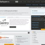 Tachyon Wordpress Social Networking Theme